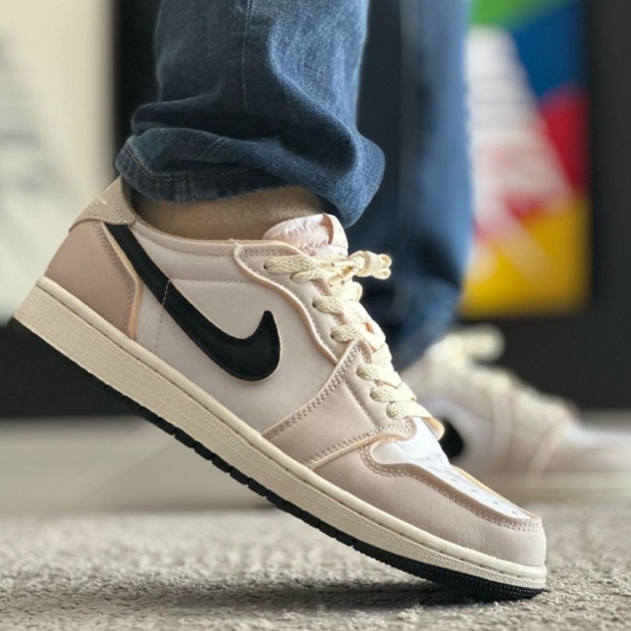 On-foot of the Air Jordan 1