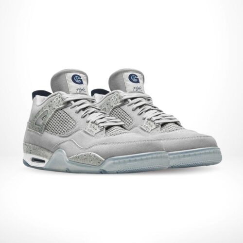 Medial side view of the Air Jordan 4