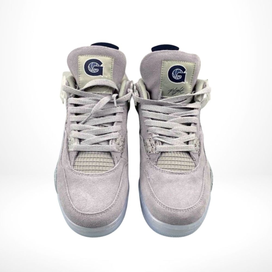 Top-down view of the Air Jordan 4