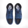 Top-down view of the Air Jordan 1