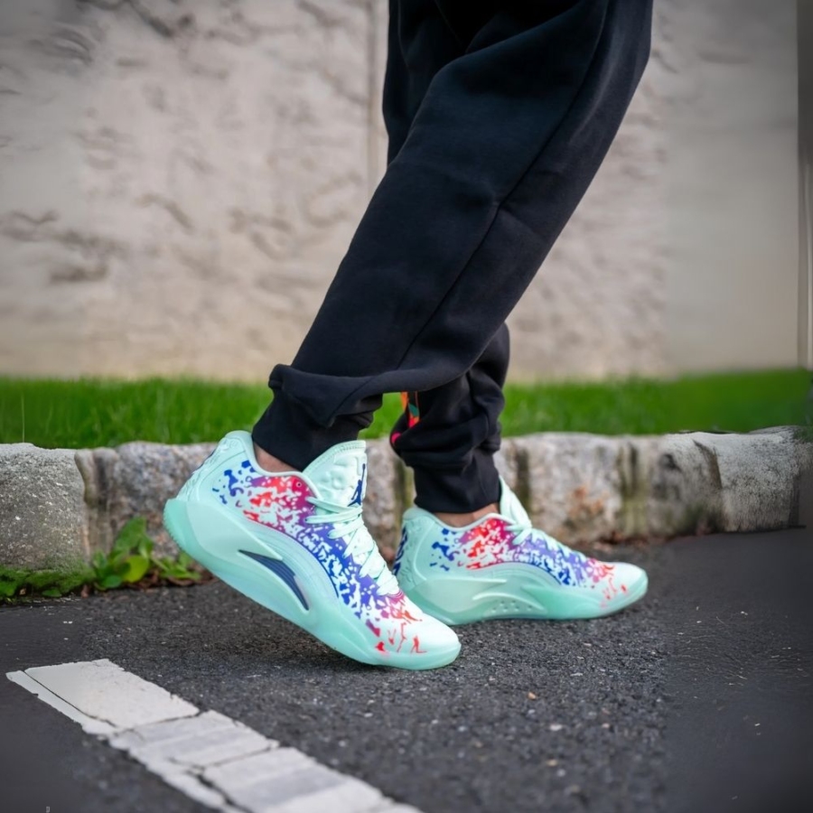 On-foot of the Air Jordan Zion 3