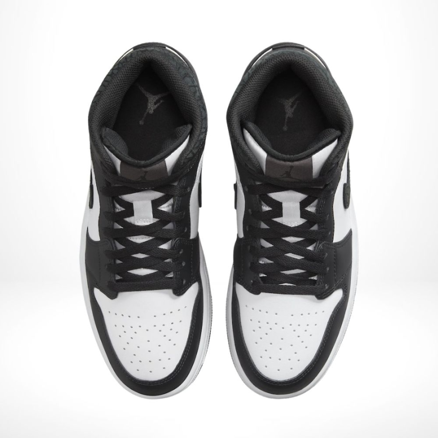 Top-down view of the Air Jordan 1