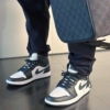 On-foot of the Air Jordan 1