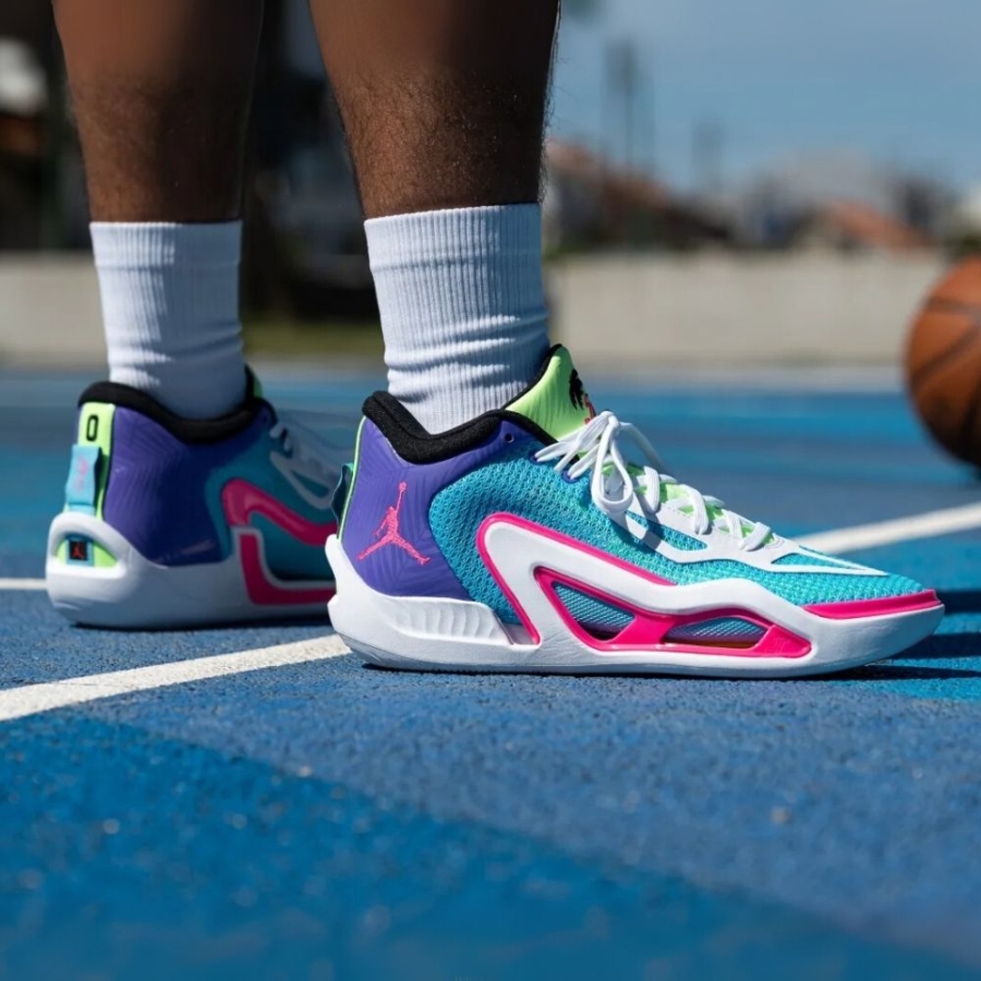 On-foot of the Air Jordan Tatum 1