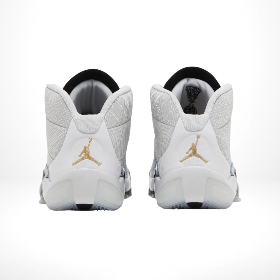 Rear view of the Air Jordan 38