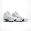 Angled front view of a full pair of Air Jordan 38