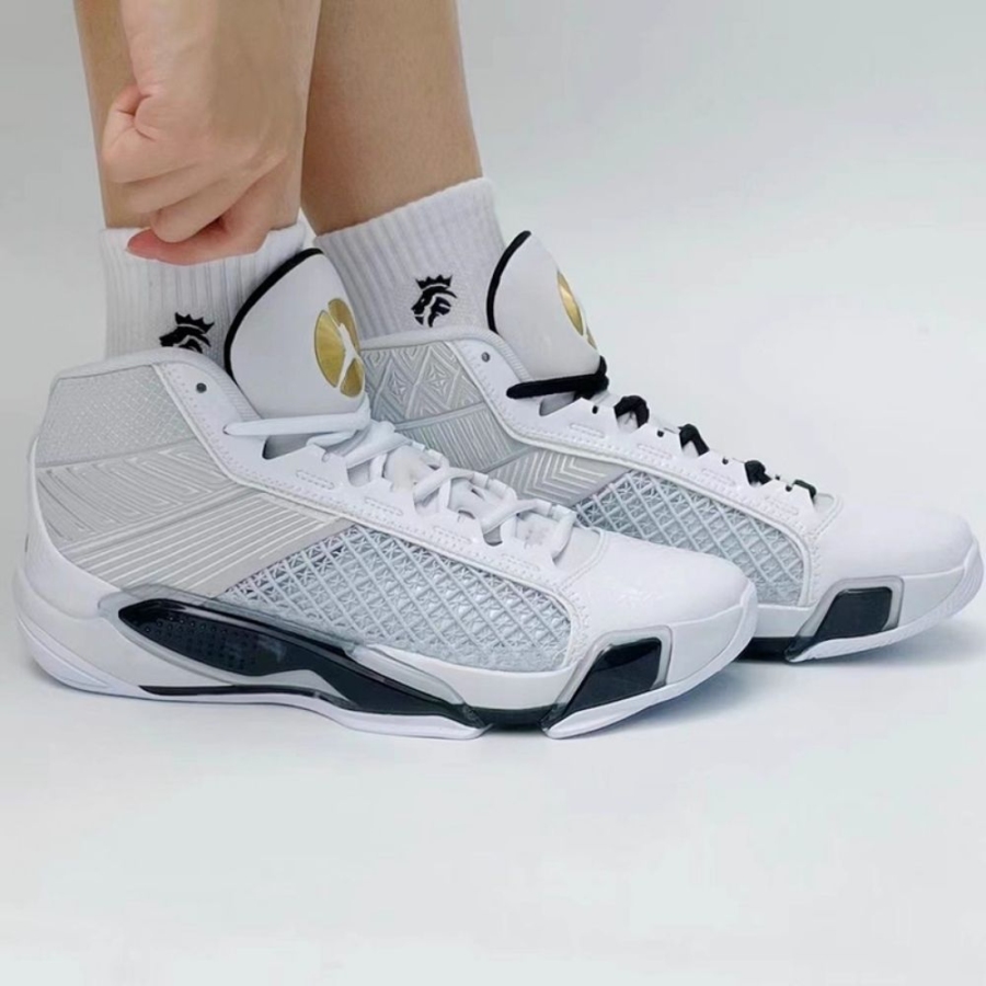 On-foot of the Air Jordan 38