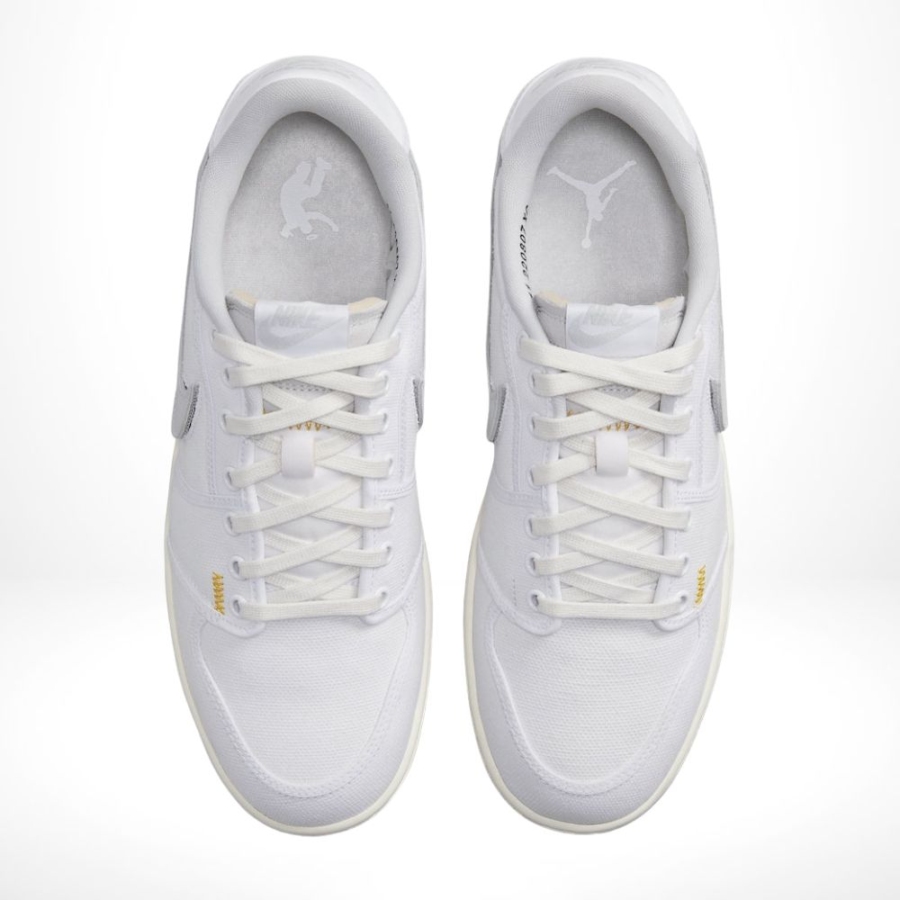 Top-down view of the Air Jordan 1