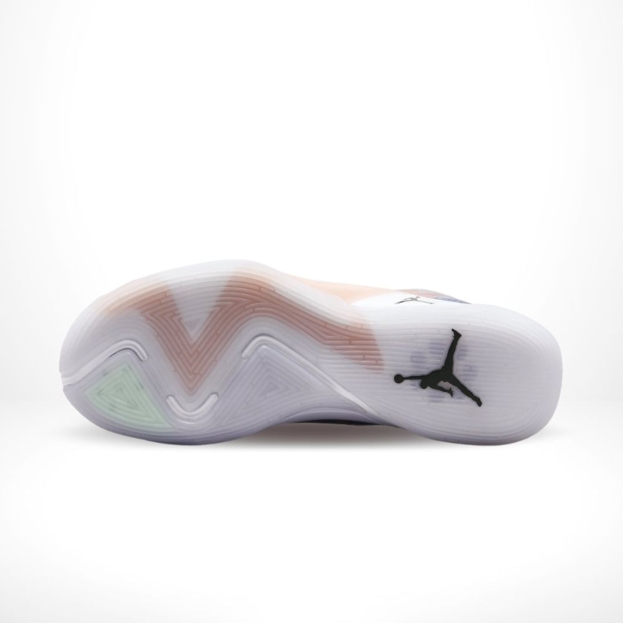 Bottom view of the Air Jordan Luka 2