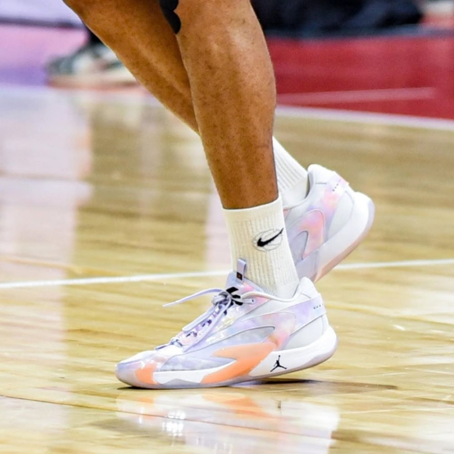 On-foot of the Air Jordan Luka 2