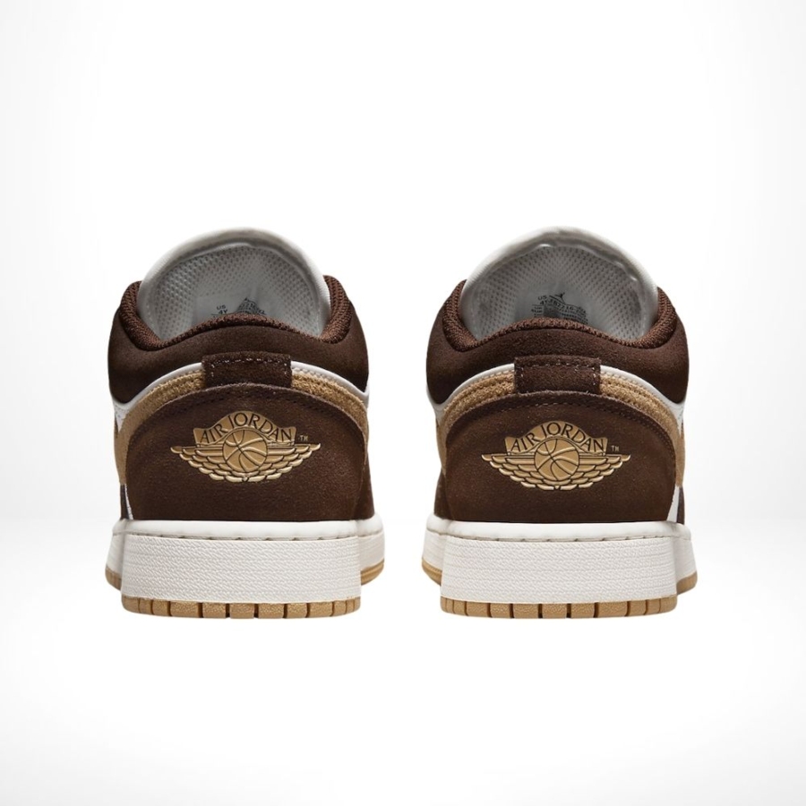 Rear view of the Air Jordan 1