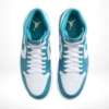 Top-down view of the Air Jordan 1
