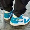On-foot of the Air Jordan 1