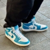 On-foot of the Air Jordan 1