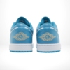 Rear view of the Air Jordan 1
