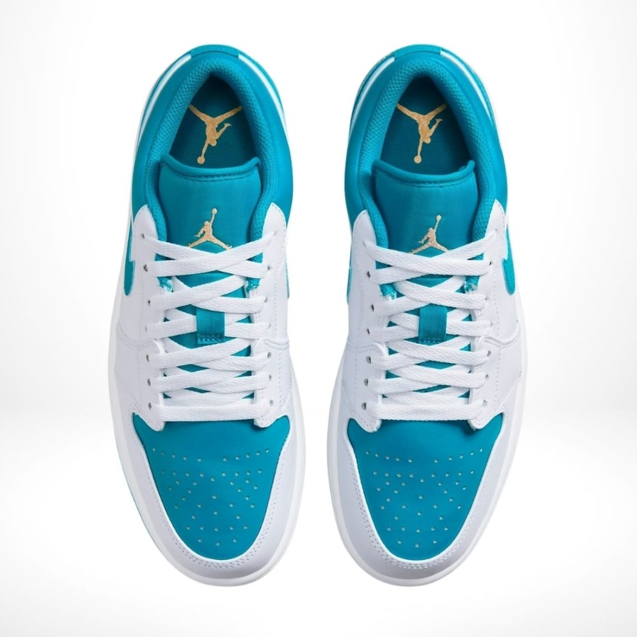 Top-down view of the Air Jordan 1