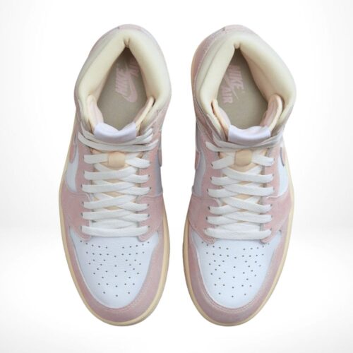 Top-down view of the Air Jordan 1