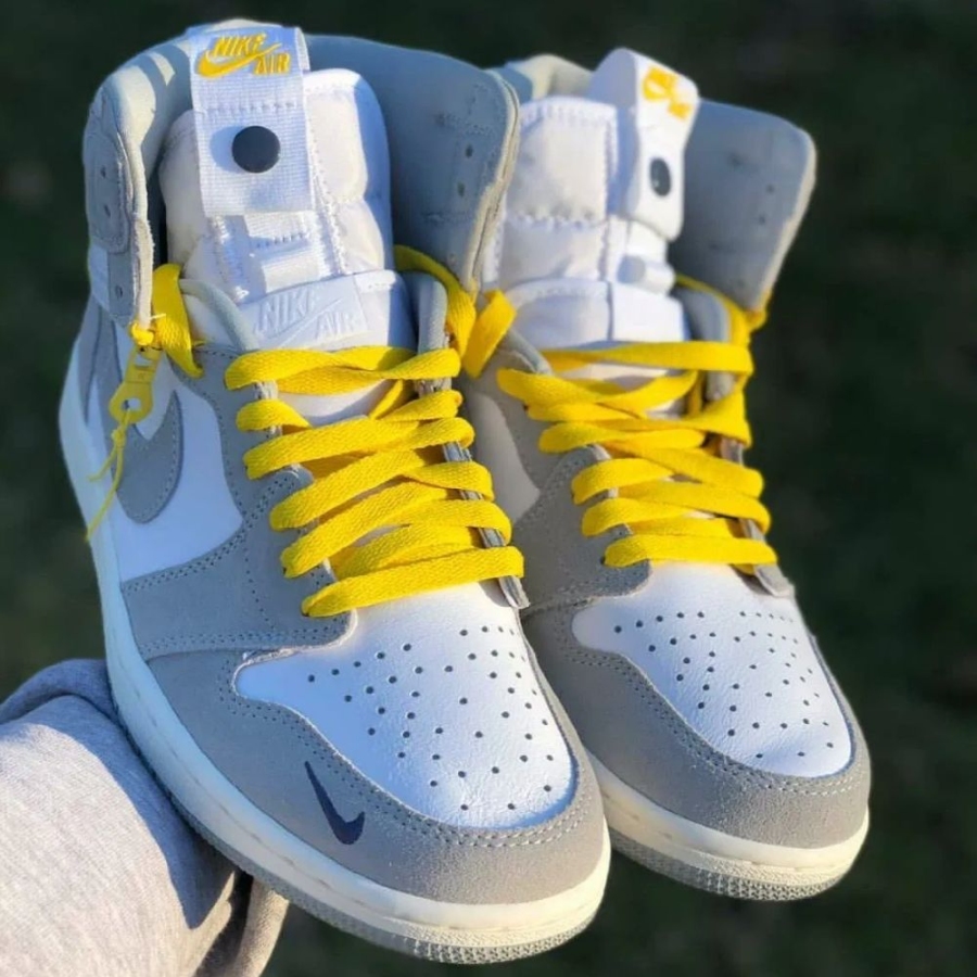 Real-life product of the Air Jordan 1