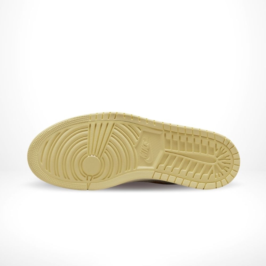 Bottom view of the Air Jordan 1