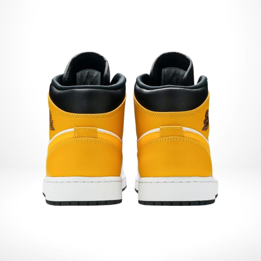 Rear view of the Air Jordan 1