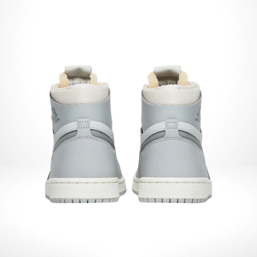 Rear view of the Air Jordan 1