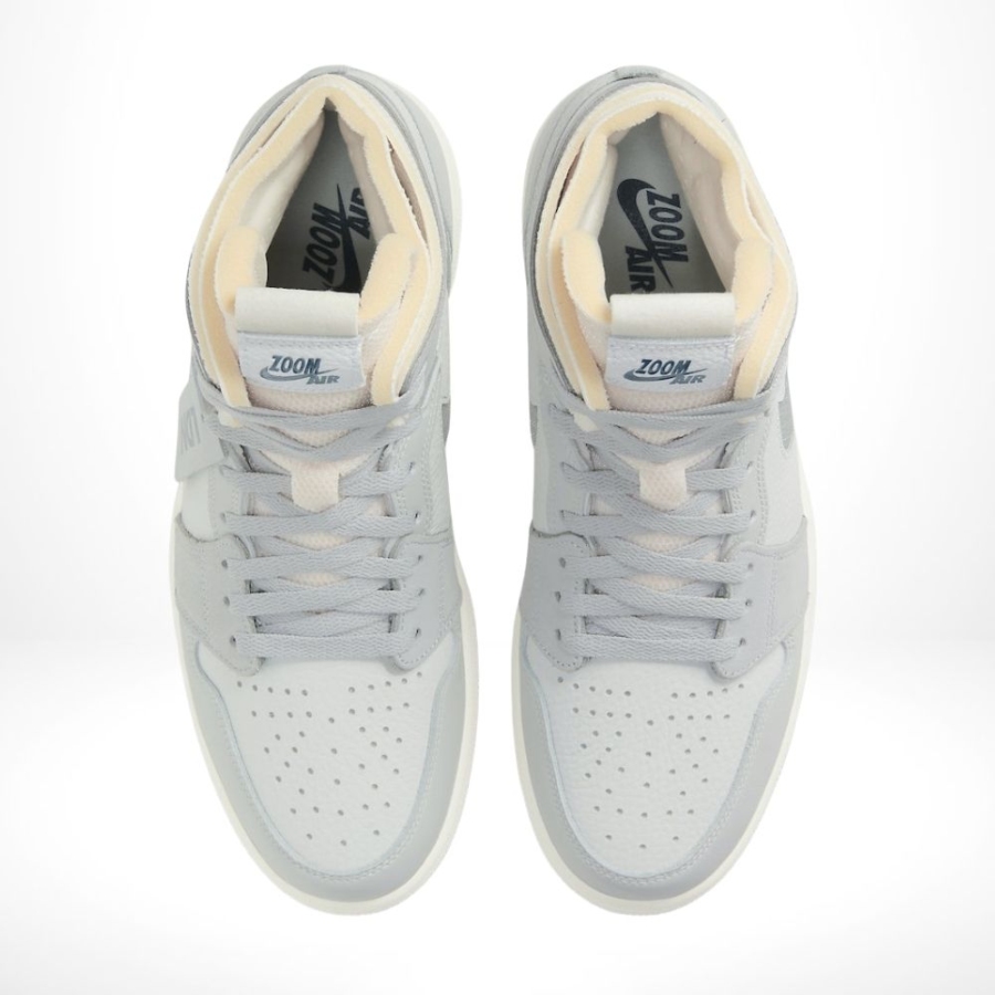 Top-down view of the Air Jordan 1