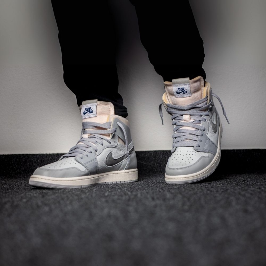 On-foot of the Air Jordan 1