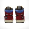 Rear view of the Air Jordan 1