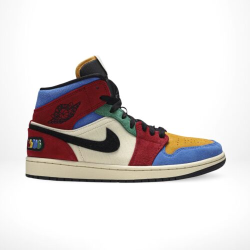 Side view of the Air Jordan 1