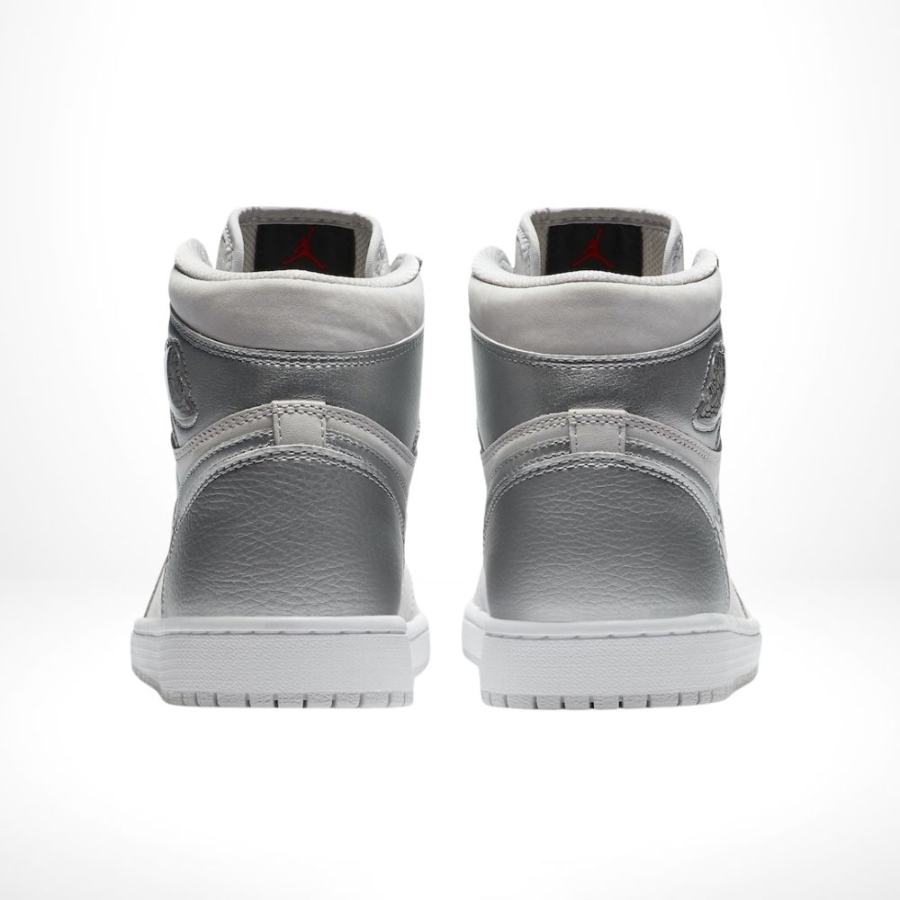 Rear view of the Air Jordan 1