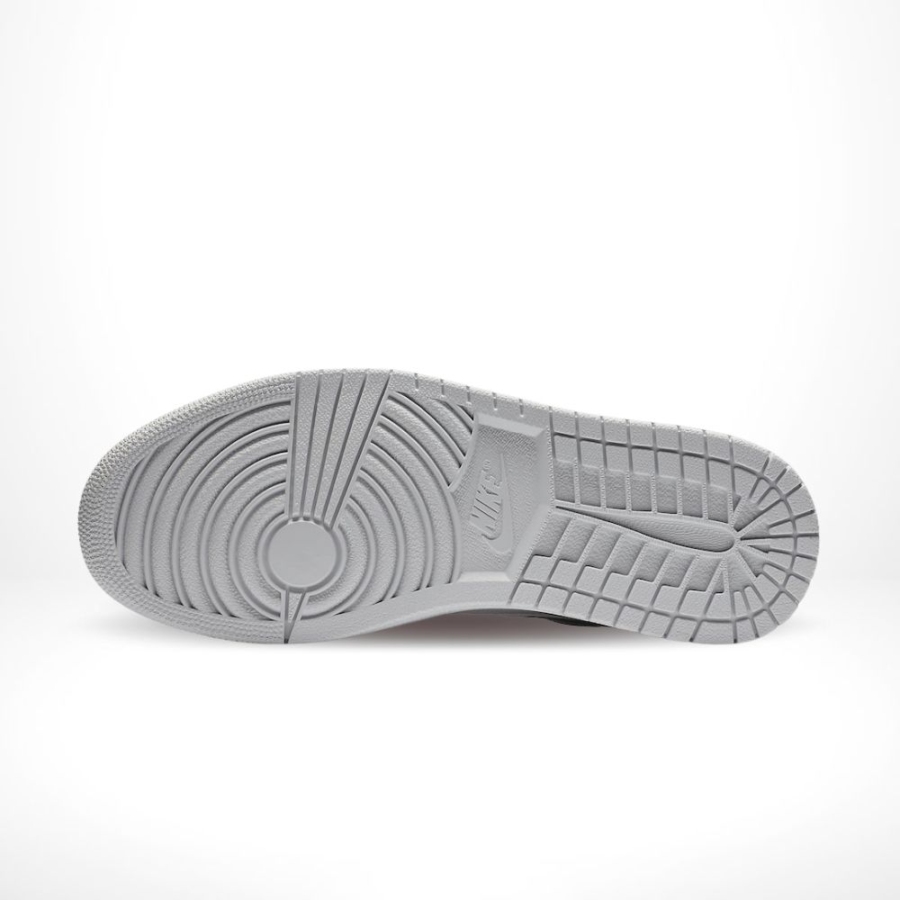 Bottom view of the Air Jordan 1