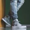 On-foot of the Air Jordan 1
