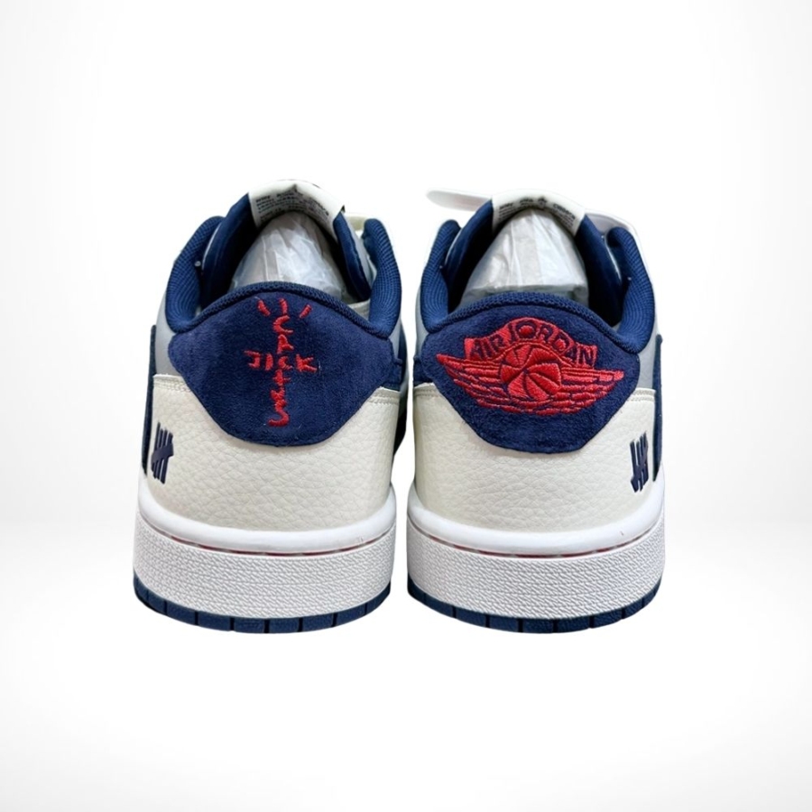 Rear view of the Air Jordan 1