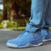 On-foot of the Air Jordan 4