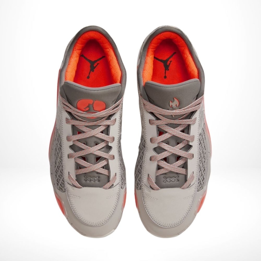 Top-down view of the Air Jordan 38