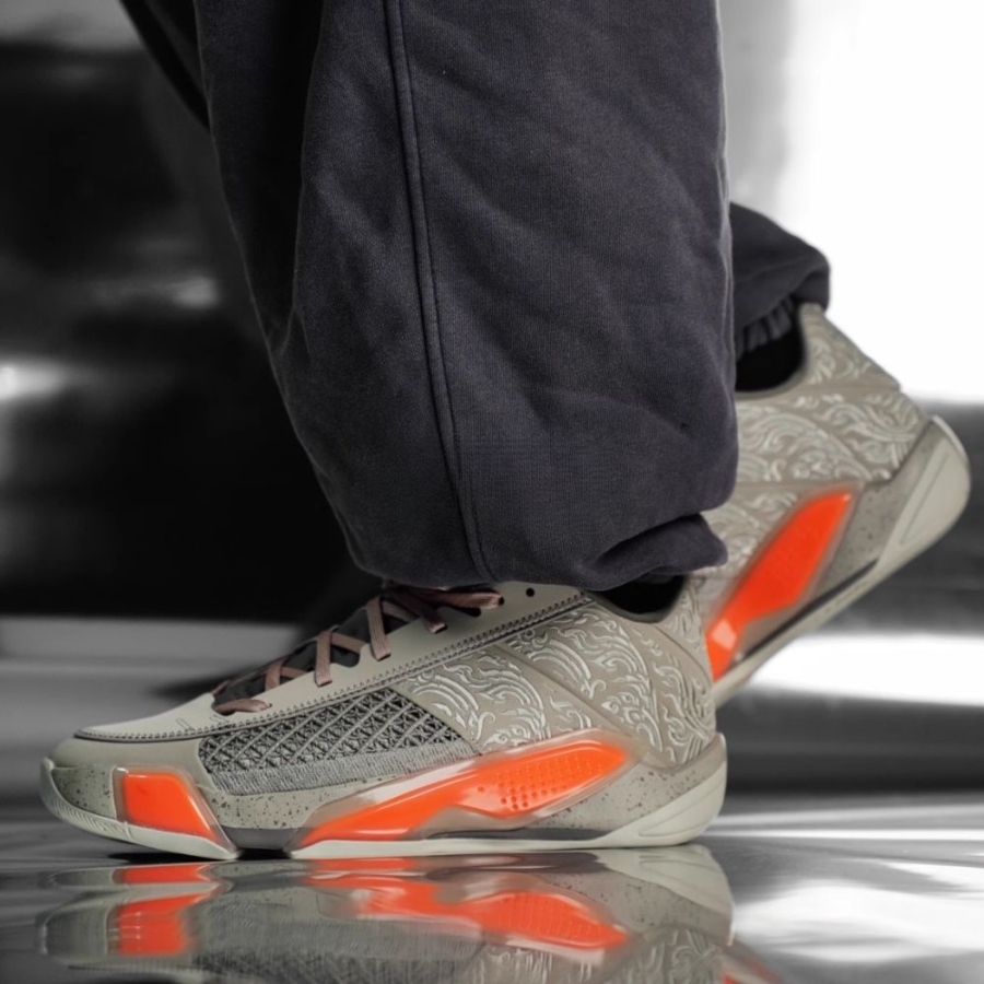 On-foot of the Air Jordan 38