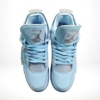 Top-down view of the Air Jordan 4