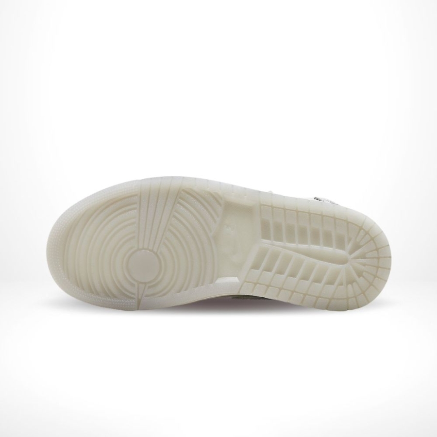 Bottom view of the Air Jordan 1