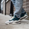 On-foot of the Air Jordan 4