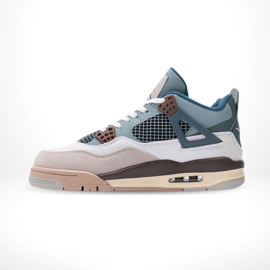 Medial side view of the Air Jordan 4
