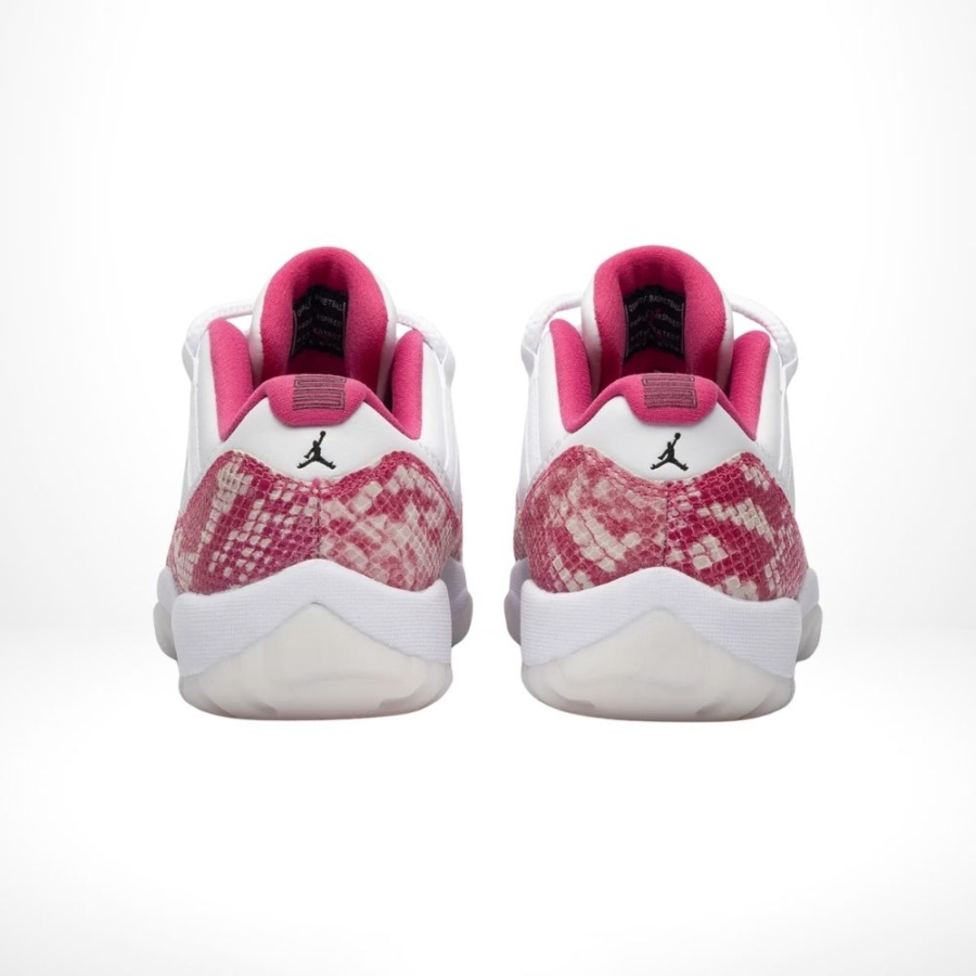 Rear view of the Air Jordan 11