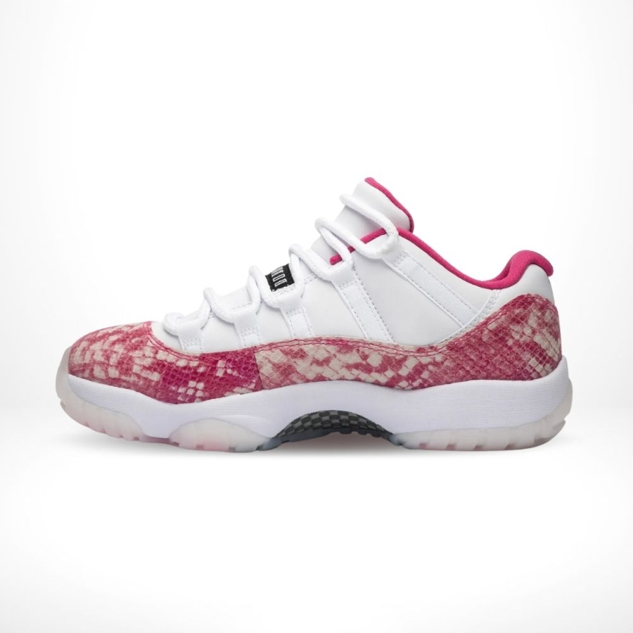 Medial side view of the Air Jordan 11