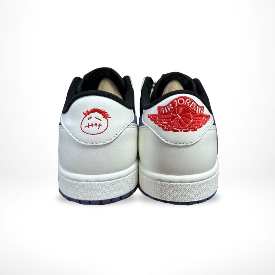 Rear view of the Air Jordan 1