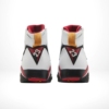 Rear view of the Air Jordan 7
