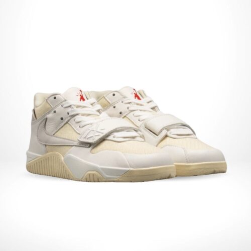 Angled front view of a full pair of Air Jordan Jumpman Jack