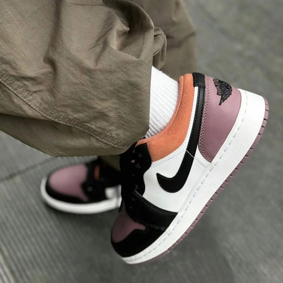 On-foot of the Air Jordan 1