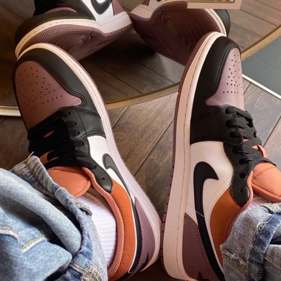 On-foot of the Air Jordan 1