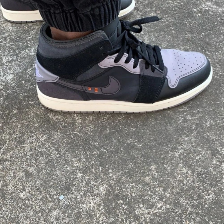 On-foot of the Air Jordan 1