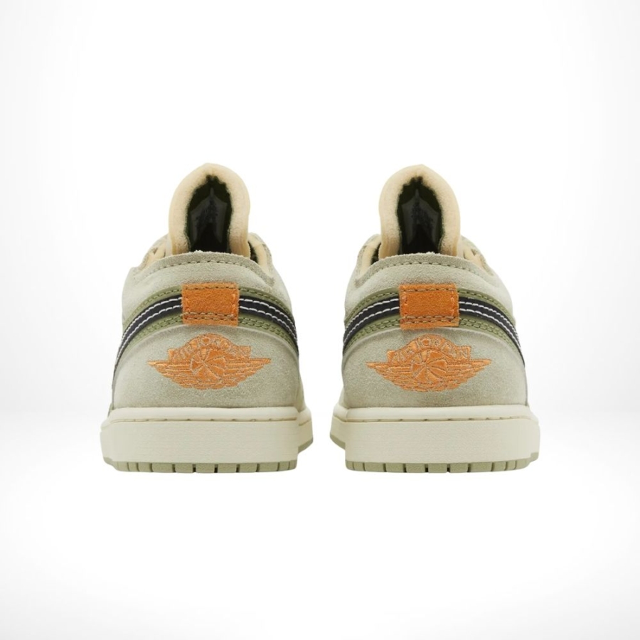 Rear view of the Air Jordan 1