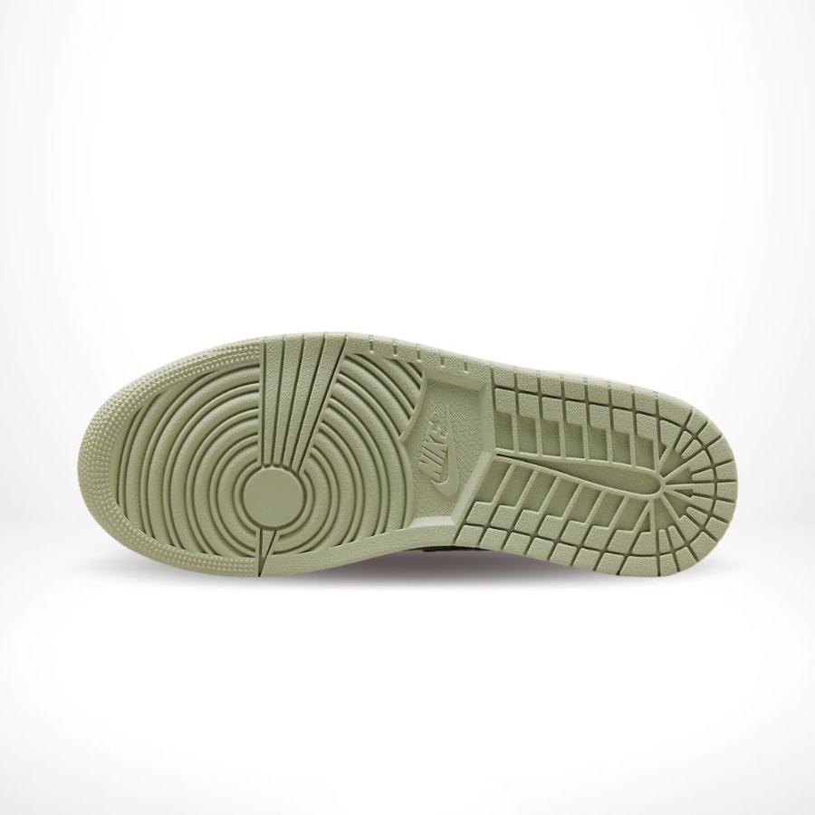 Bottom view of the Air Jordan 1